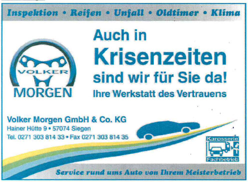 Volker Morgen GmbH & Co. KG in Siegen - Logo