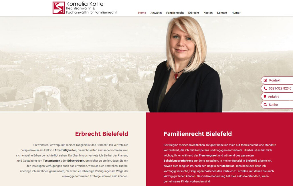 Kornelia Kotte Rechtsanwältin & Fachanwältin für Familienrecht in Bielefeld - Logo