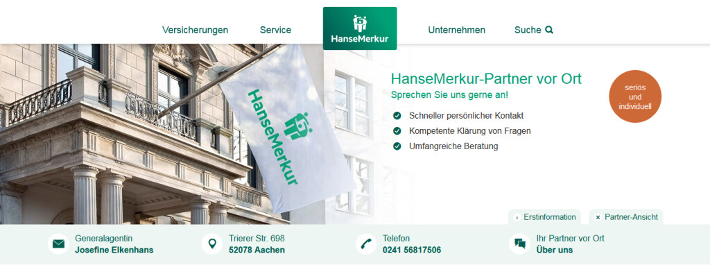 Hanse Merkur Versicherung Generalagentur Josefine Elkenhans 1 Foto chen Brand Trierer Str Golocal