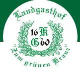 Landgasthof zum grünen Kranz in Großaitingen - Logo