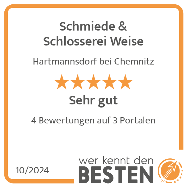 Schmiede & Schlosserei Weise in Hartmannsdorf bei Chemnitz - Logo