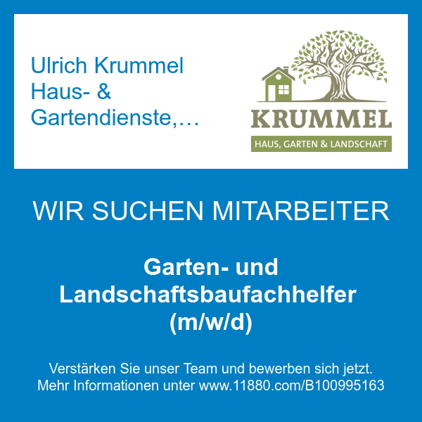 Ulrich Krummel Haus- & Gartendienste, Garten- & Landschaftsbau in Feldafing - Logo Ulrich Krummel Haus- & Gartendienste, Garten- & Landschaftsbau in Feldafing - Logo
