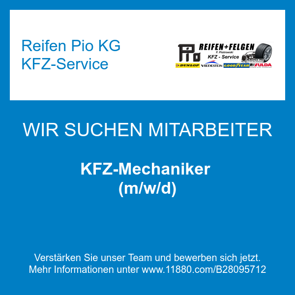 Reifen Pio KG KFZ-Service in Hamburg - Logo