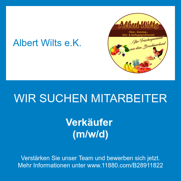 Albert Wilts e.K. in Upgant Schott - Logo