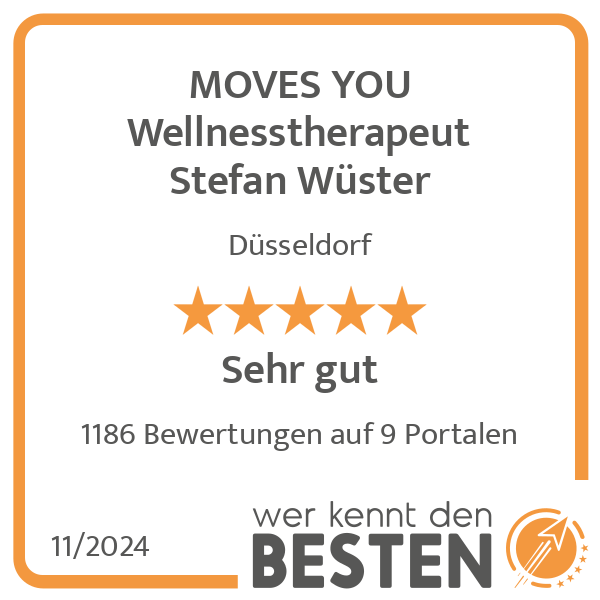 MOVES YOU Wellnesstherapeut Stefan Wüster in Düsseldorf - Logo