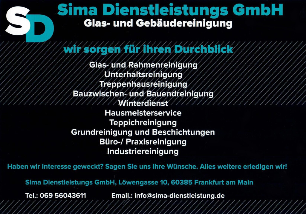 Sima Dienstleistungs GmbH in Frankfurt am Main - Logo