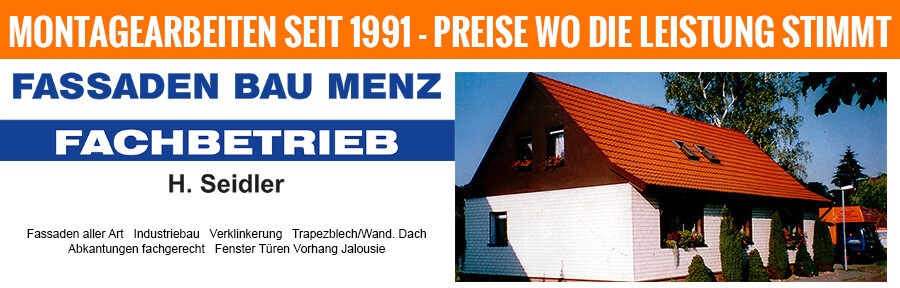 Fassaden Bau Menz Fachbetrieb Inh. Horst Seidler in Menz Stadt Gommern - Logo