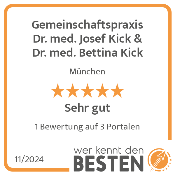 Gemeinschaftspraxis Dr. med. Josef Kick & Dr. med. Bettina Kick in München - Logo