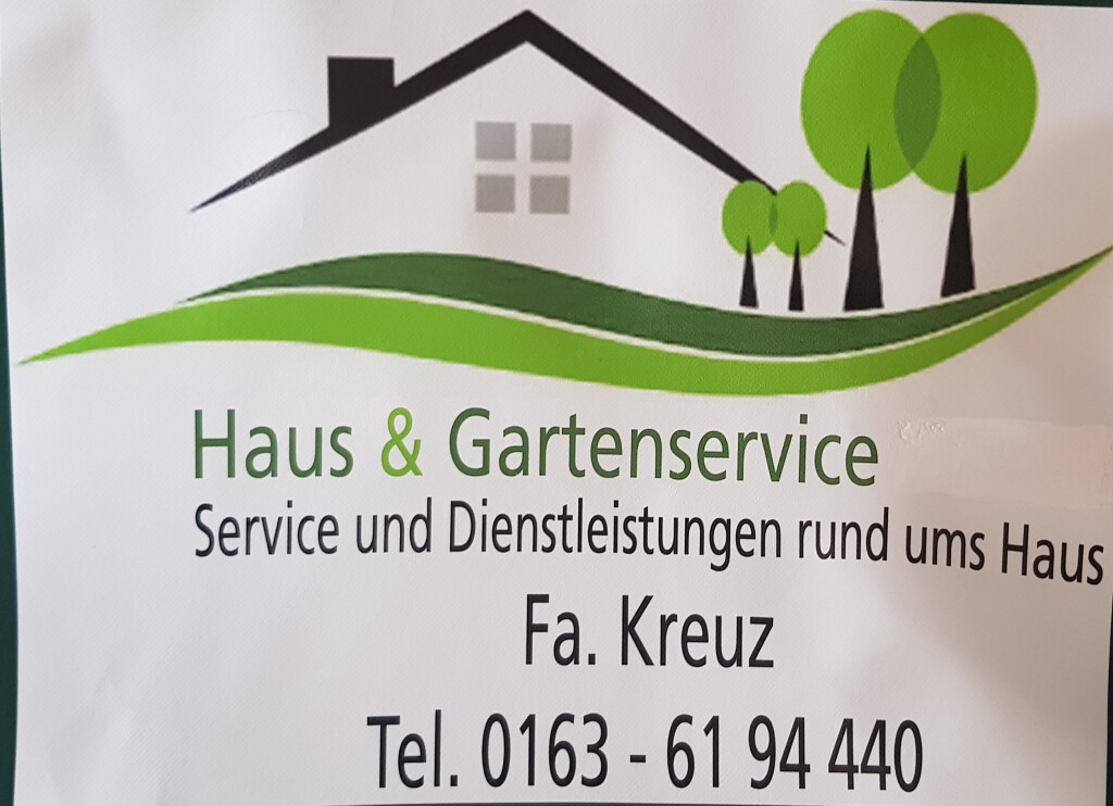 Hausundgartenservicekreuz in Düren - Logo