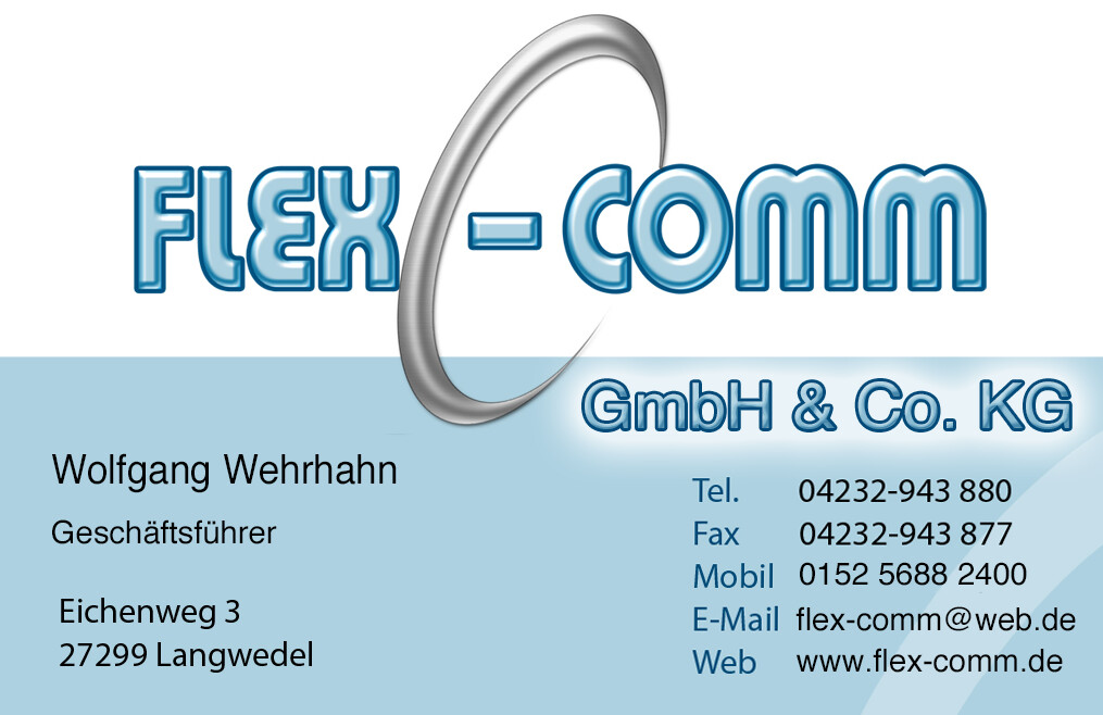 Flex-comm GmbH & Co KG in Langwedel Kreis Verden - Logo