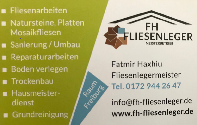 FH-Fliesenleger in Bötzingen - Logo