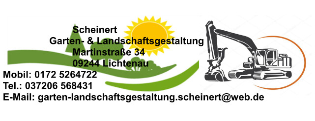 Garten- Landschaftsgestaltung Scheinert in Lichtenau in Sachsen - Logo