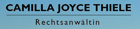 Rechtsanwältin Camilla Joyce Thiele in Hamburg - Logo