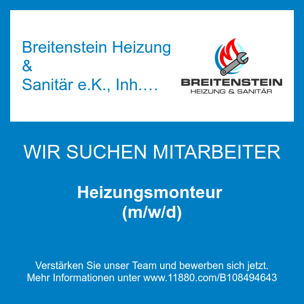 Breitenstein Heizung & Sanitär e.K., Inh. Patrick Breitenstein in Driedorf - Logo