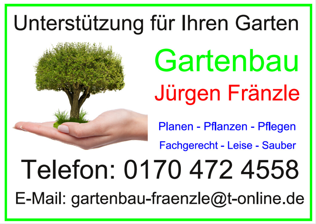 Garten- und Landschaftsbau Jürgen Fränzle in Offenau in Württemberg - Logo