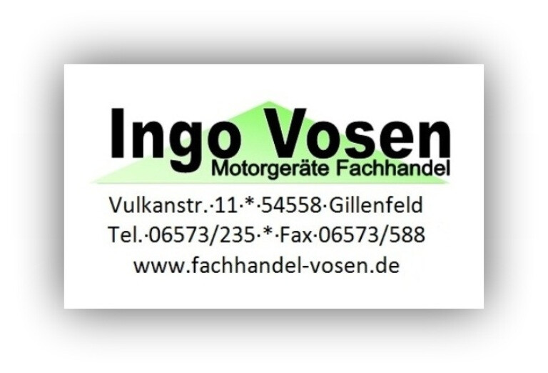 Motorgeräte-Fachhandel Vosen in Gillenfeld - Logo