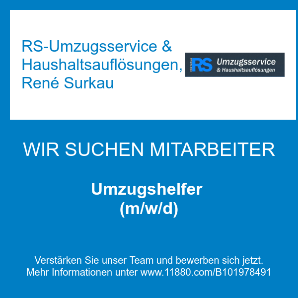 RS-Umzugsservice & Haushaltsauflösungen, René Surkau in Leipzig - Logo