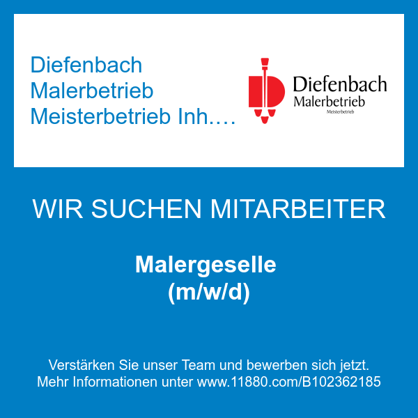 Diefenbach Malerbetrieb Meisterbetrieb Inh. Marco Diefenbach in Griesheim in Hessen - Logo