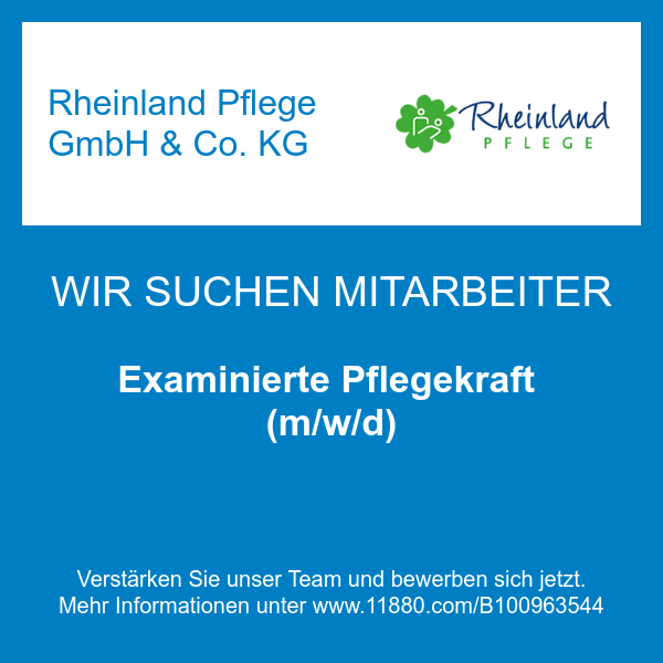 Rheinland Pflege GmbH & Co. KG in Wesseling im Rheinland - Logo