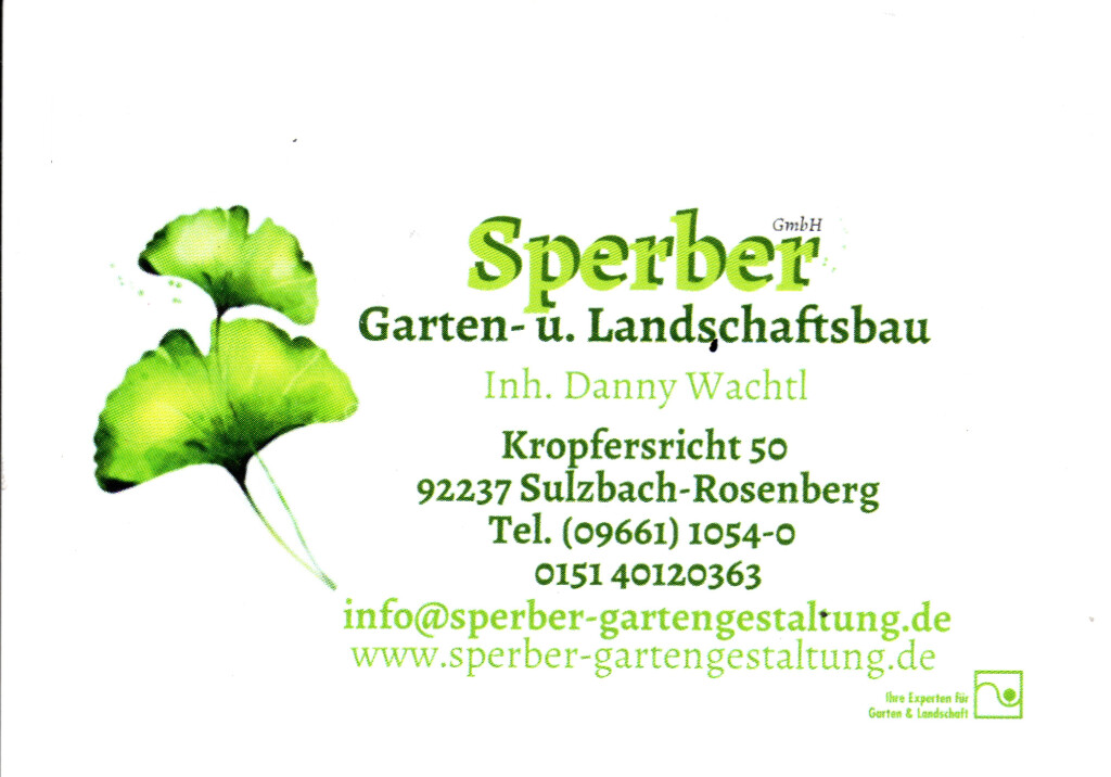 Logo von Sperber Gartengestaltung GmbH