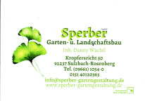 Sperber Gartengestaltung GmbH