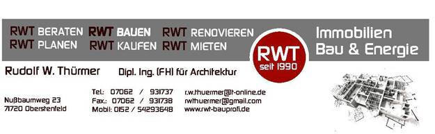 Dipl.-Ing.(FH) Rudolf W. Thürmer Architektur in Oberstenfeld - Logo
