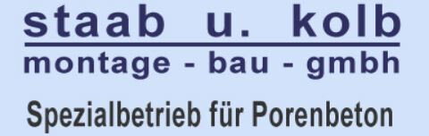 Staab & Kolb Montage Bau GmbH Bauunternehmen in Mainaschaff - Logo