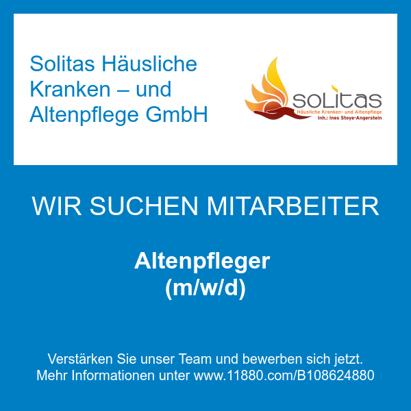 Solitas Häusliche Kranken – und Altenpflege GmbH in Kemberg - Logo