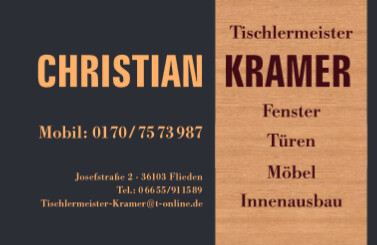 Christian Kramer Tischlermeister in Flieden - Logo