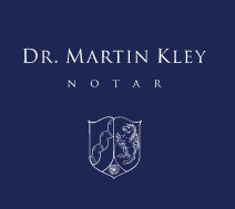 Logo von Notar Dr. Martin Kley