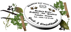 Beckers Beste Kräuter-Tee-Gewürze in Oberhausen im Rheinland - Logo
