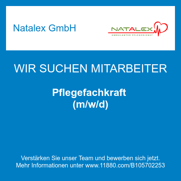 Natalex GmbH - Pflegefachkraft (m/w/d)