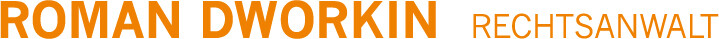 Roman Dworkin Rechtsanwalt in Hamburg - Logo
