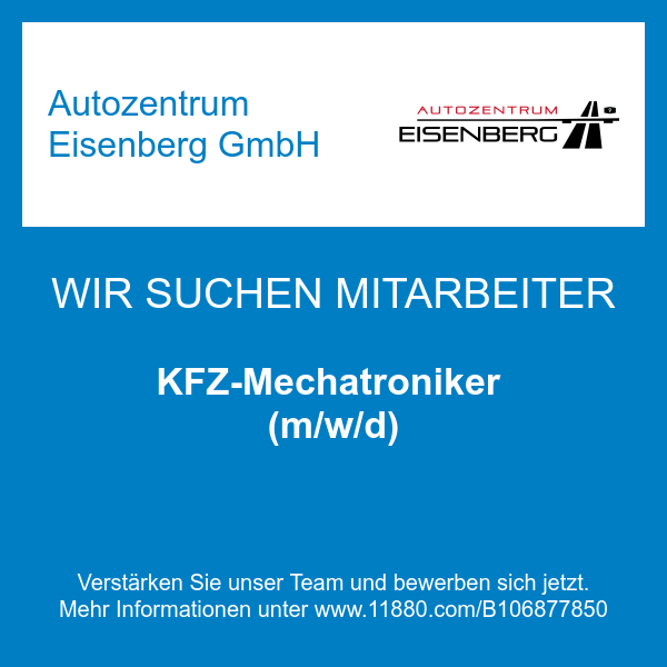 Autozentrum Eisenberg GmbH in Petersberg bei Eisenberg in Thüringen - Logo