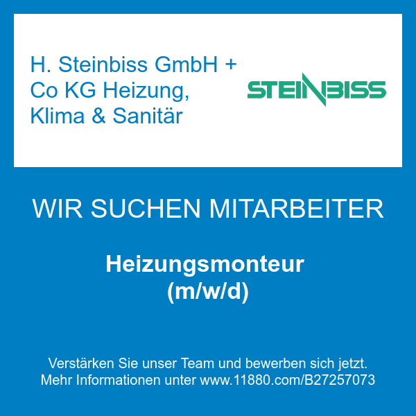 H. Steinbiss GmbH + Co KG Heizung, Klima & Sanitär in Trier - Logo