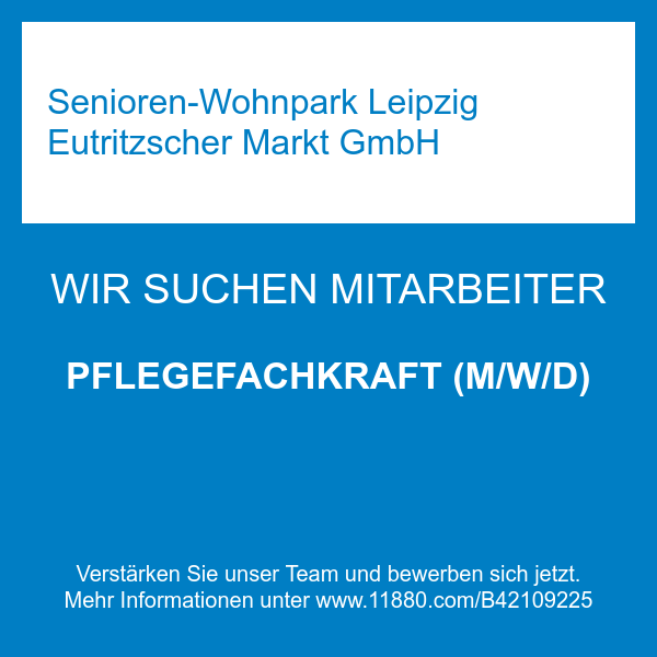 PFLEGEFACHKRAFT (M/W/D)