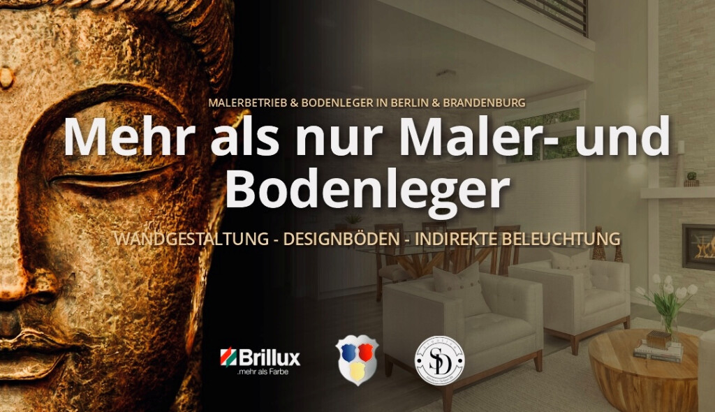 Kreatives Raumdesign Malerbetrieb & Bodenleger Maik Witzke in Frankfurt an der Oder - Logo