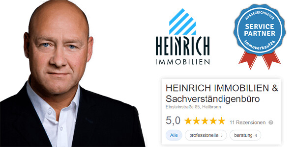 HEINRICH IMMOBILIEN & SACHVERSTÄNDIGENBÜRO in Heilbronn am Neckar - Logo