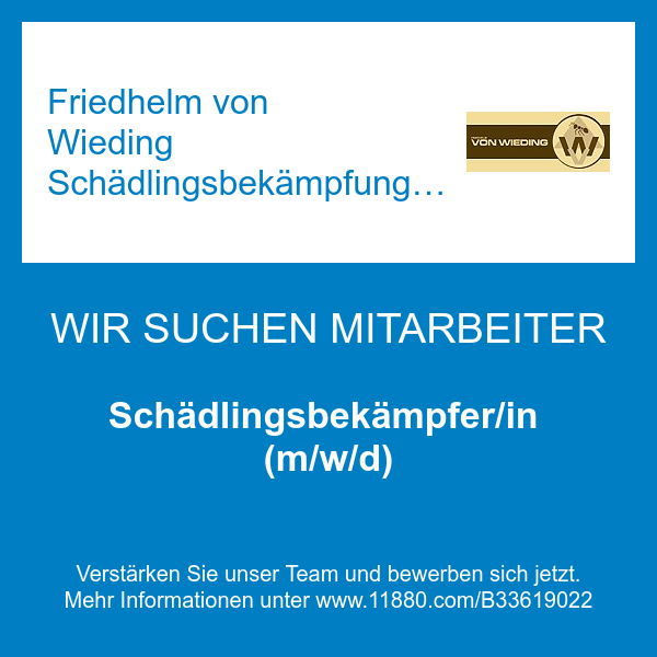 Friedhelm von Wieding Schädlingsbekämpfung GmbH in Visselhövede - Logo