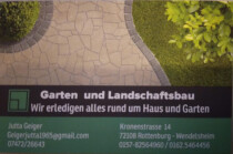 Garten- Landschaftsbau Jutta Geiger