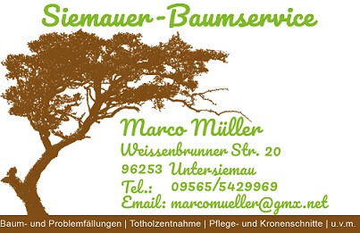 Siemauer Baumservice Marco Müller in Untersiemau - Logo