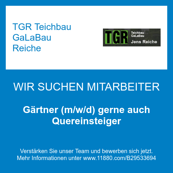 TGR Teichbau GaLaBau Reiche in Belgern-Schildau - Logo