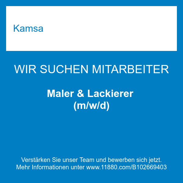 Maler & Lackierer (m/w/d)