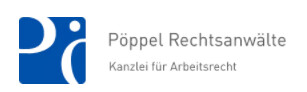 Pöppel Rechtsanwälte Kanzlei für Arbeitsrecht in Hamburg - Logo