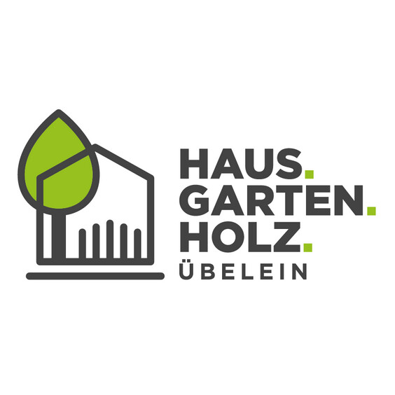 Logo von Haus. Garten. Holz. Übelein
