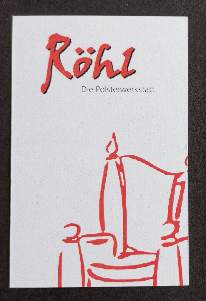 Röhl Die Polsterwerkstatt in Grafenberg in Württemberg - Logo