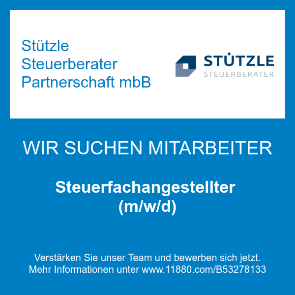 Stützle Steuerberater Partnerschaft mbB - Steuerfa …