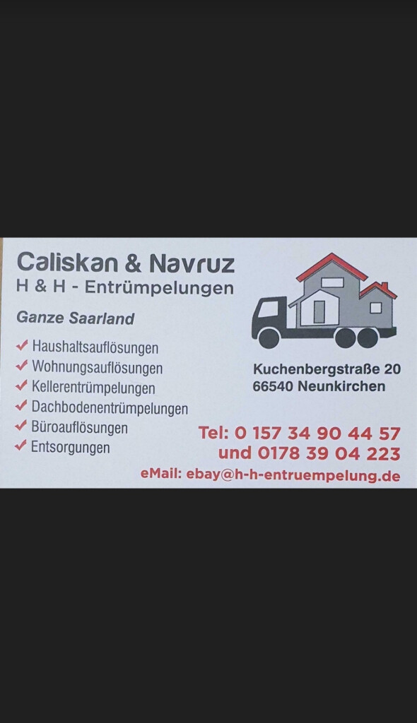 H&H Entrümpelung in Neunkirchen an der Saar - Logo