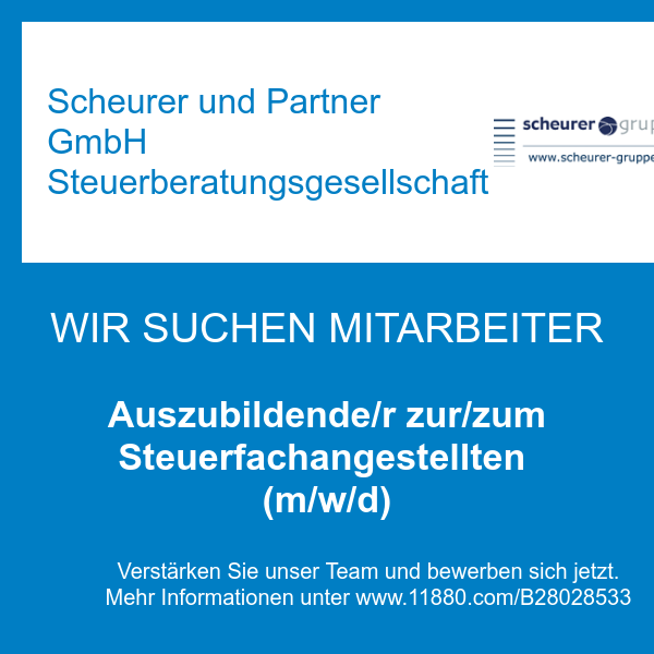 Scheurer und Partner GmbH Steuerberatungsgesellschaft in Lippstadt - Logo