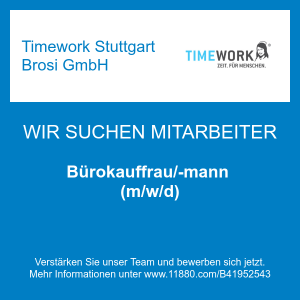 Timework Stuttgart Brosi GmbH in Stuttgart - Logo